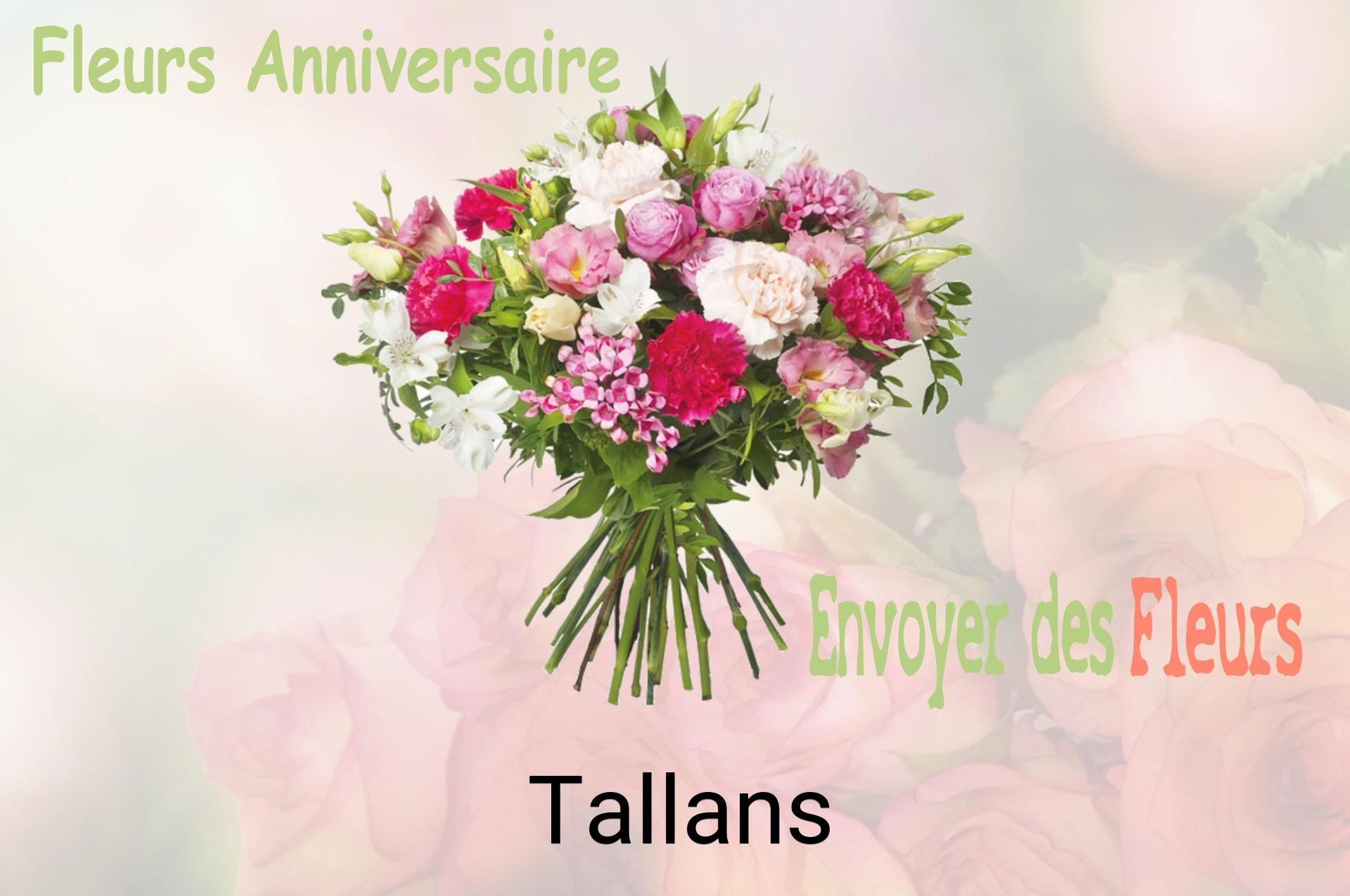 Bouquet de fleurs d’anniversaire livré à Tallans